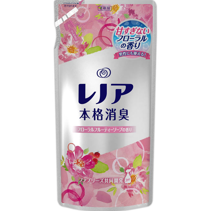 レノア本格消臭 フローラルフルーティソープの香り（つめかえ用） ４８０ｍｌ Ｐ＆Ｇジャパン