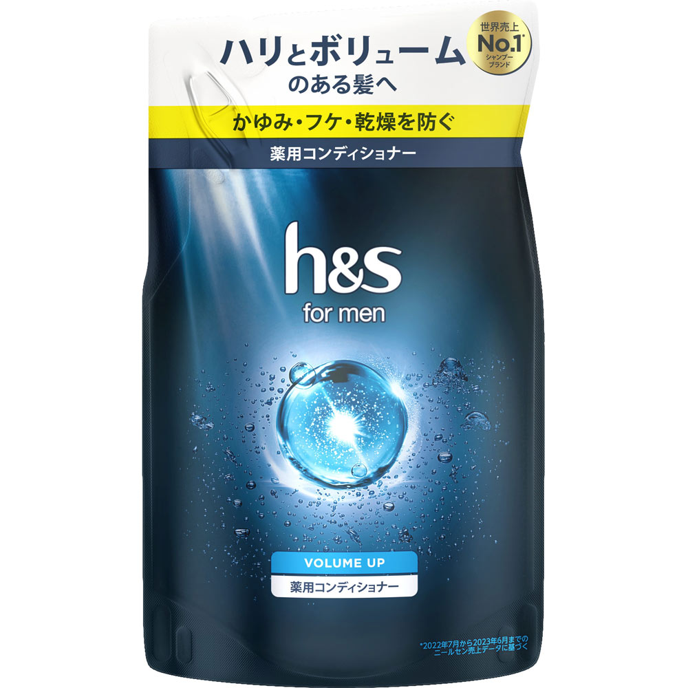 h&s formen ボリュームアップコンディショナー 詰替 300g P&Gジャパン (医薬部外品)