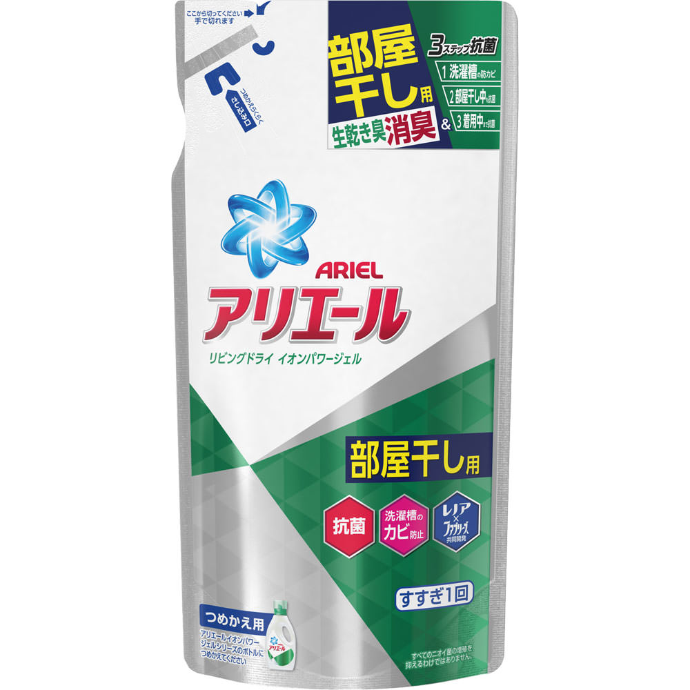 アリエールリビングドライイオンパワージェル 詰替 ７２０ｇ Ｐ＆Ｇジャパン