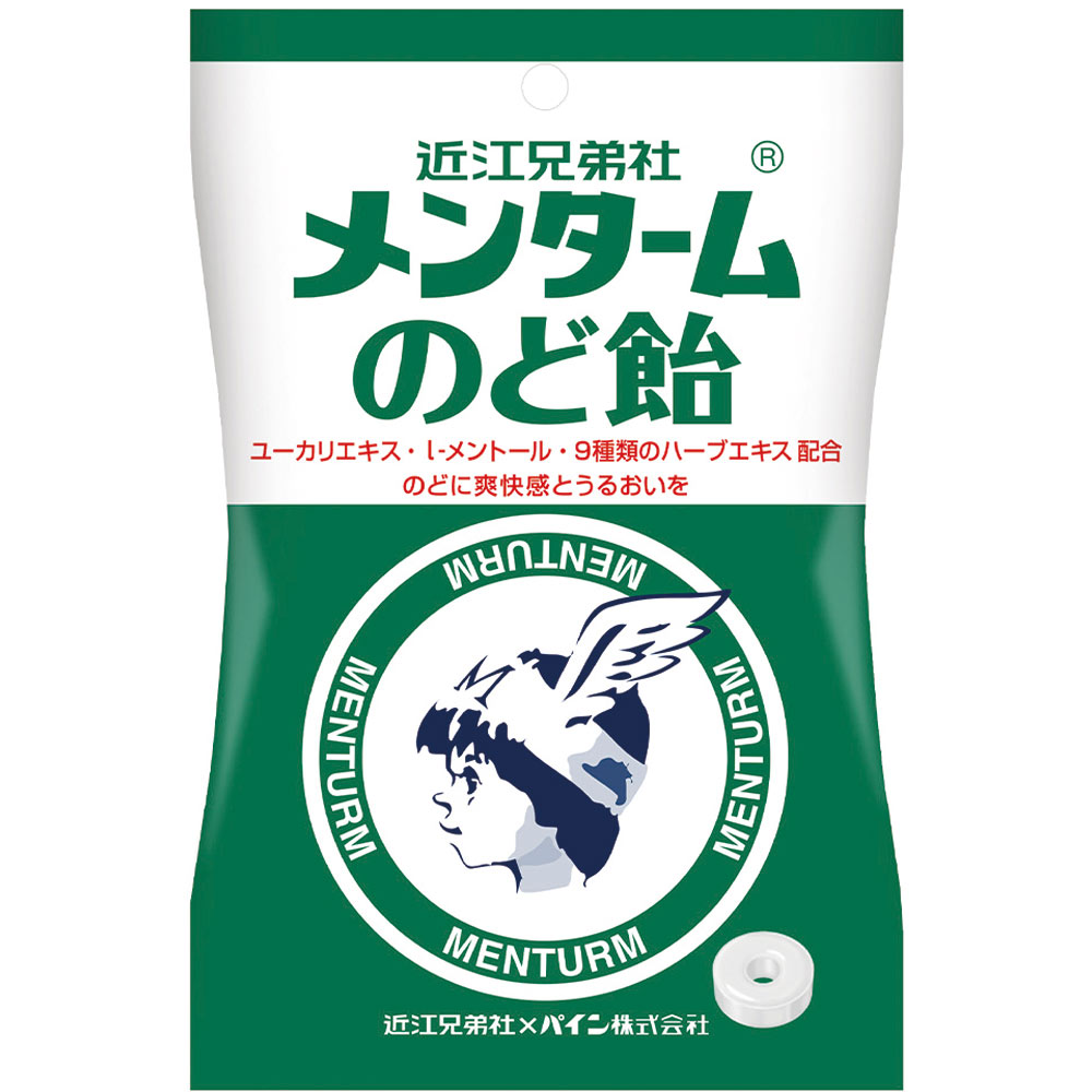 メンタームのど飴 ８０ｇ パイン