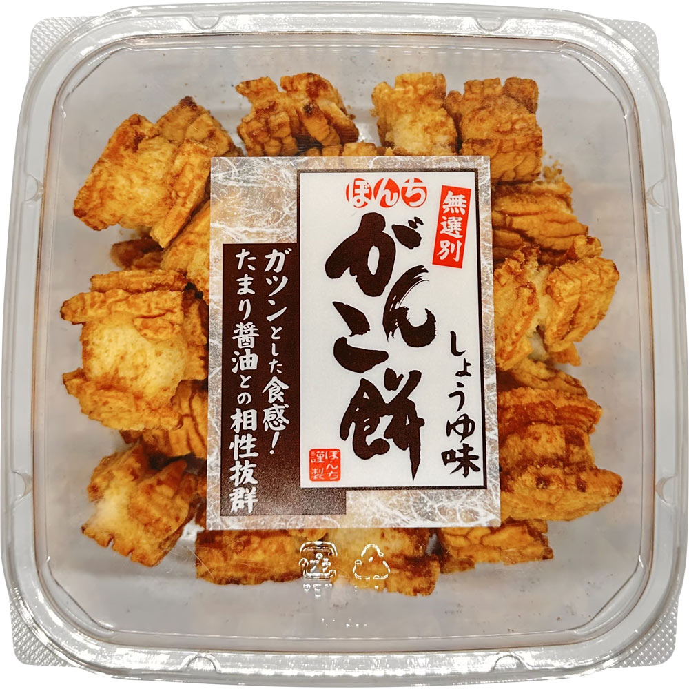 カップがんこ餅しょうゆ味 １６０ｇ ぼんち