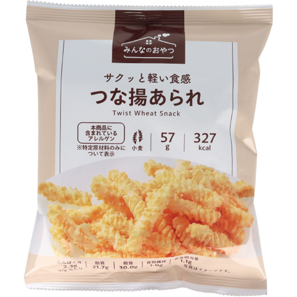 みんなのおやつ　つな揚あられ ５７ｇ モントワール