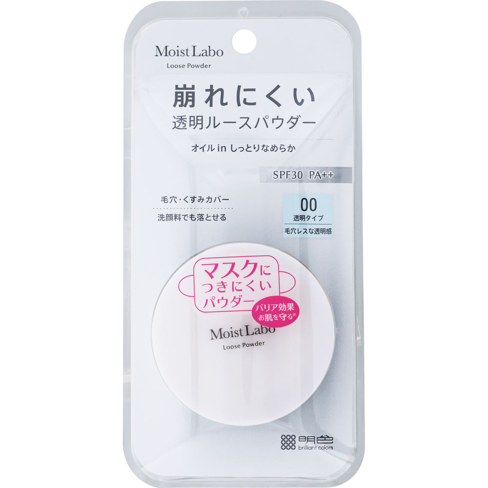 モイストラボ ルースパウダー【透明タイプ】 ７２ｇ 桃谷順天館