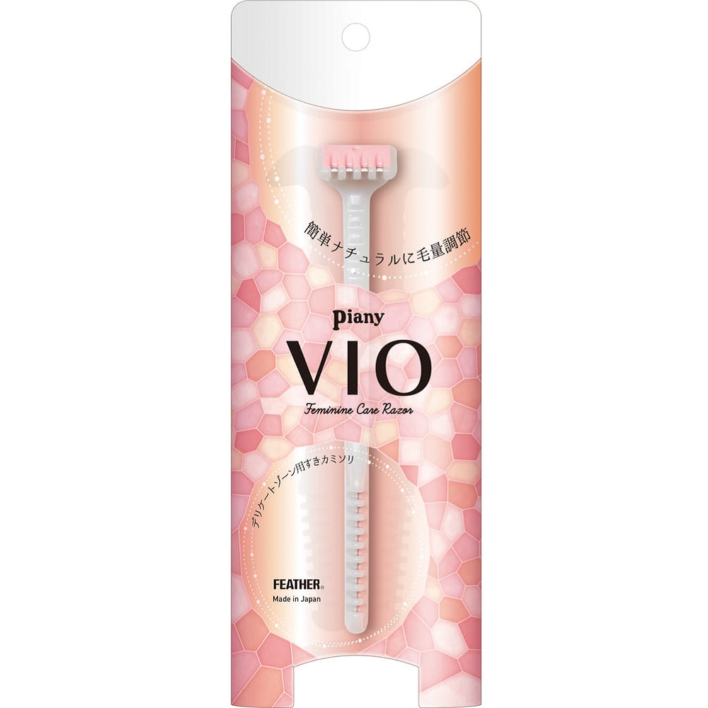 ピアニィVIO デリケートゾーン用 １本入 フェザー安全剃刀
