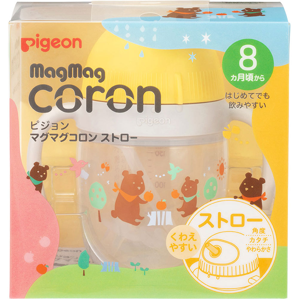マグマグコロン ストロー １個 ピジョン