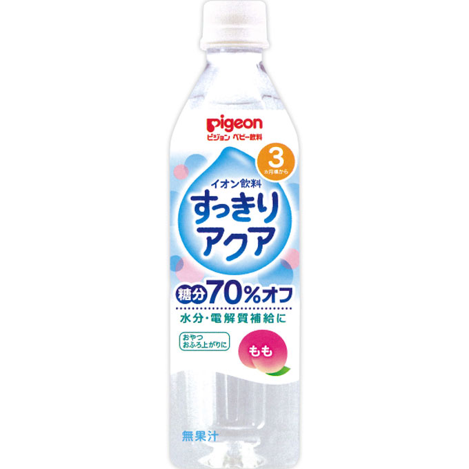 すっきりアクア もも ５００ｍｌ ピジョン
