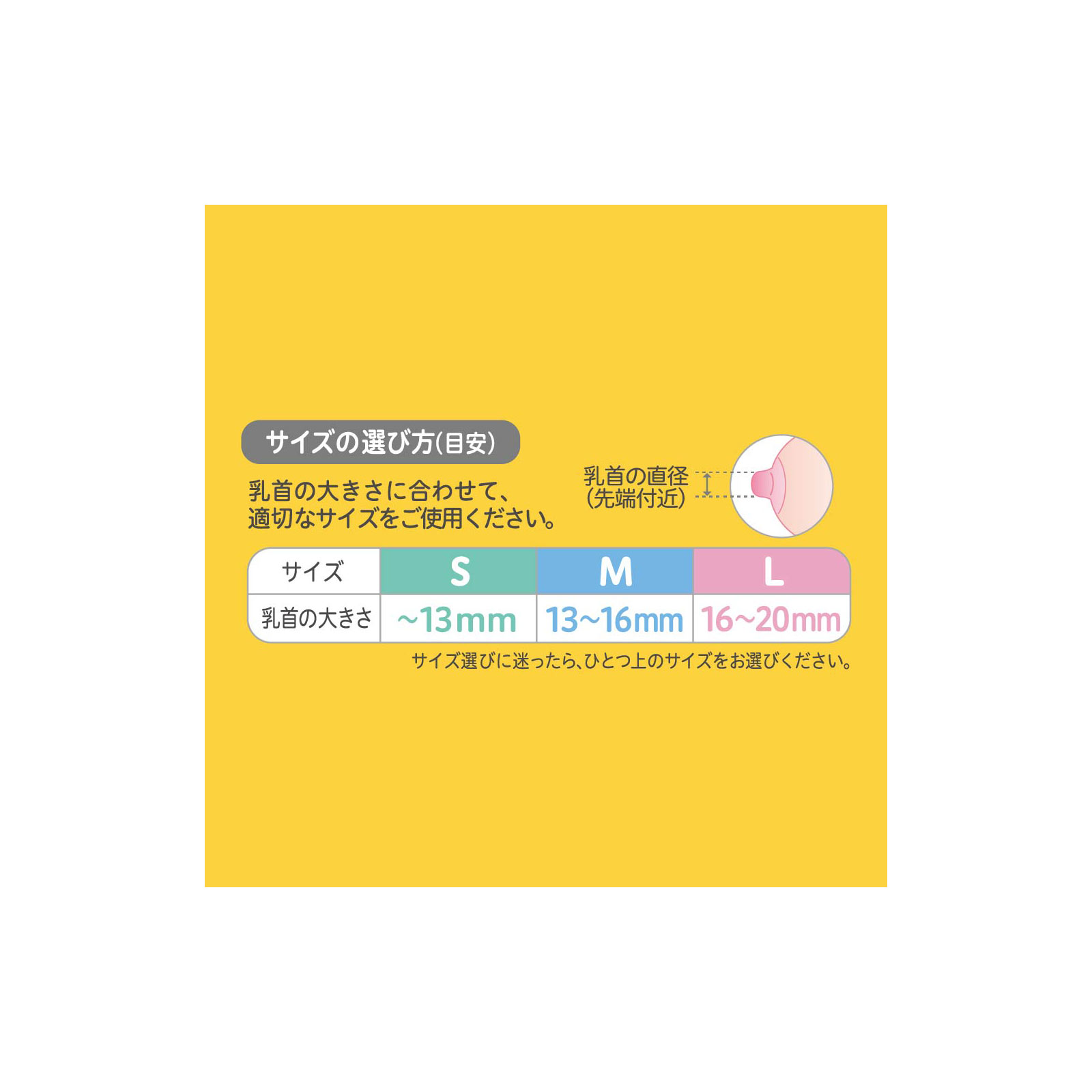 乳頭保護器ソフトタイプＭサイズ ２個 ピジョン