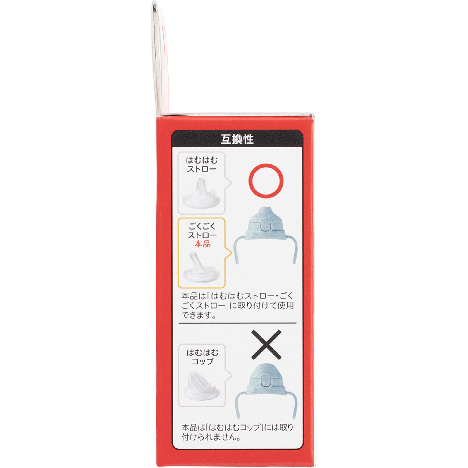 ｍａｇｍａｇ成長実感　スペア飲み口　ごくごくストロ １セット ピジョン