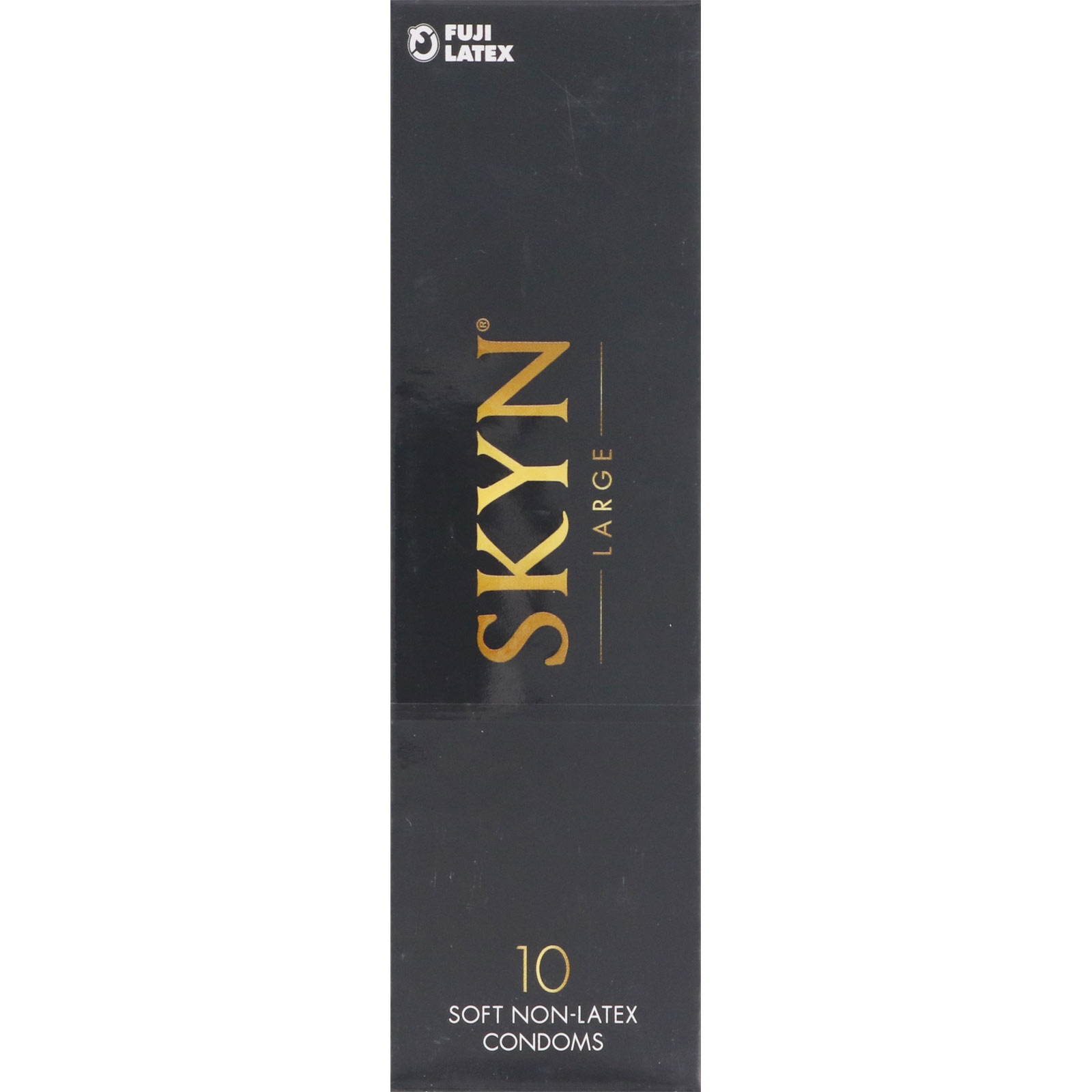SKINSLARGEナチュラルカラー 10個 不二ラテックス