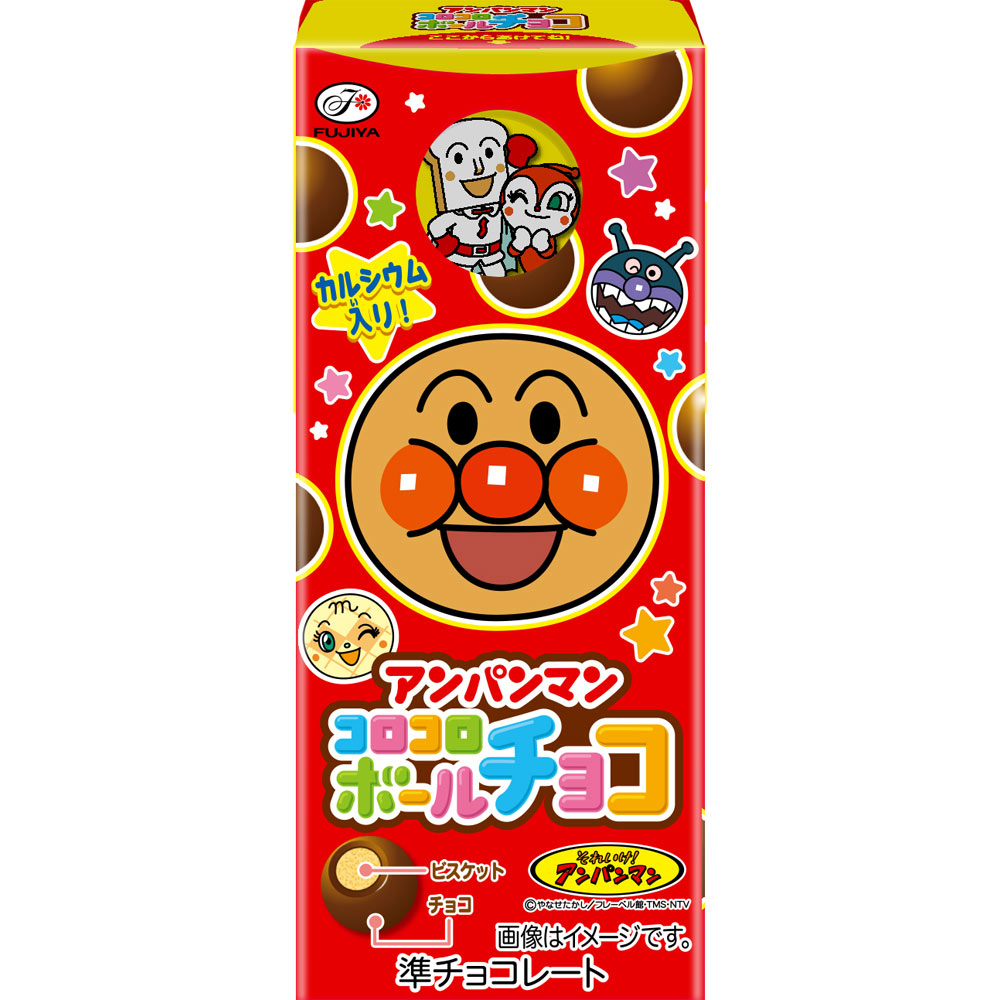 アンパンマン コロコロボール（チョコ） ２０ｇ 不二家