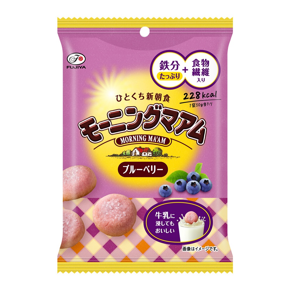 モーニングマアム（ブルーベリー） ５０ｇ 不二家