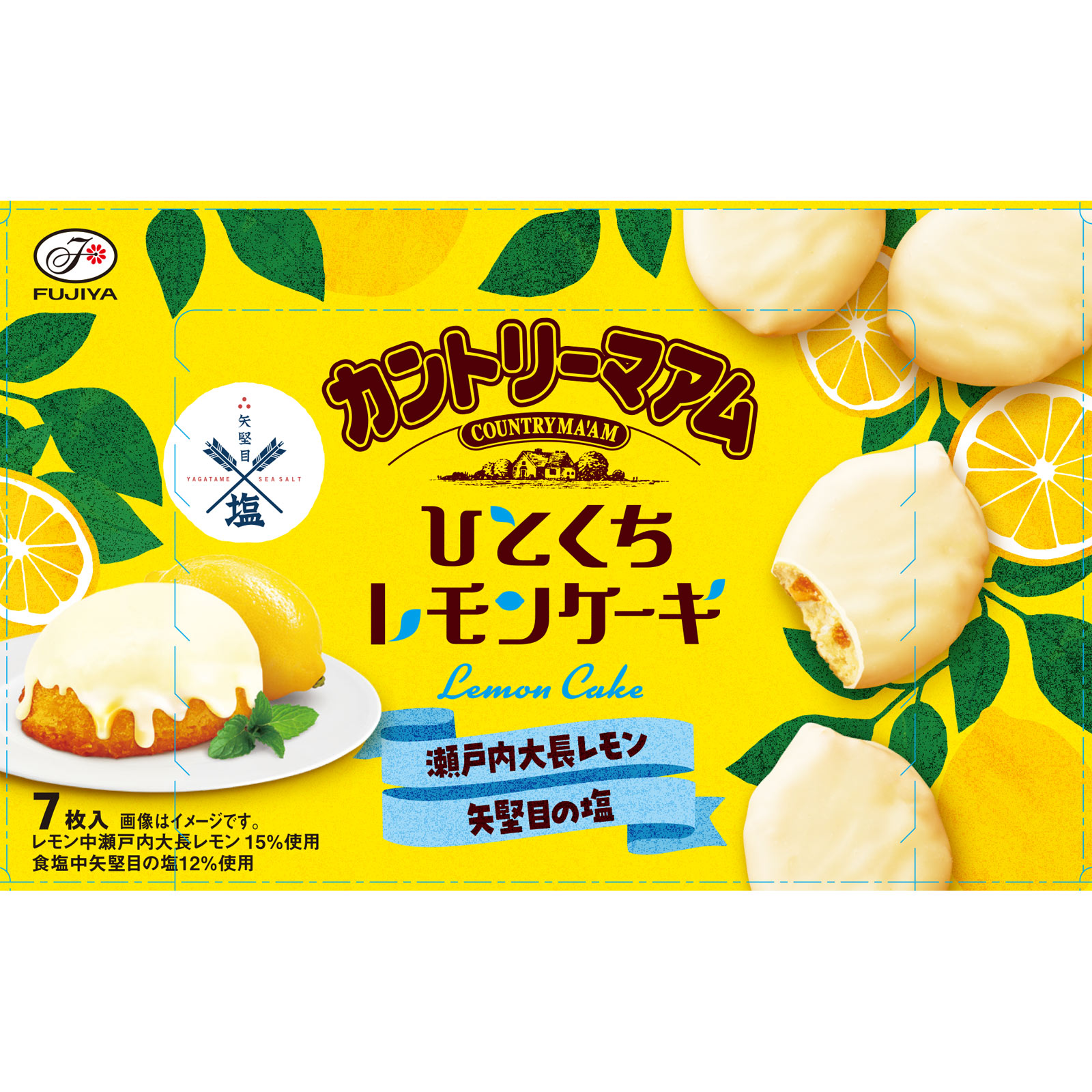 カントリーマアムひとくちレモンケーキ ７枚 不二家