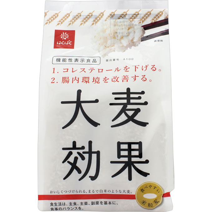 大麦効果 ６０ｇ×６ はくばく