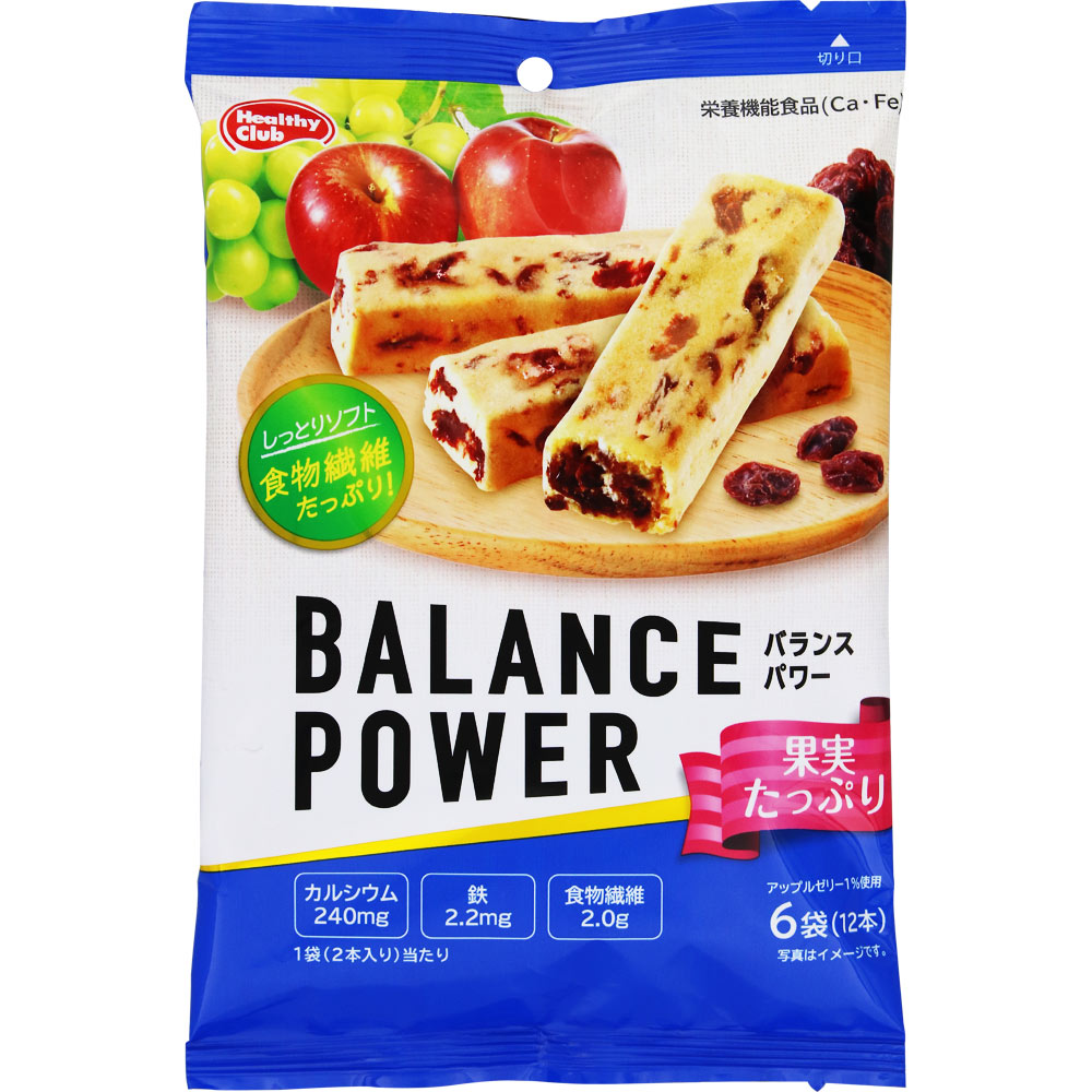 バランスパワー　果実たっぷりＮ ６袋 ハマダコンフェクト