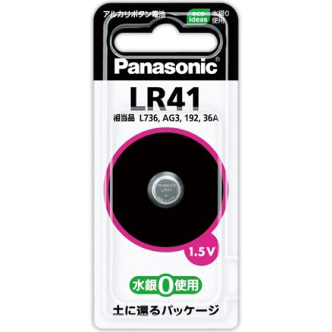 アルカリボタン電池 ＬＲ４１Ｐ パナソニック