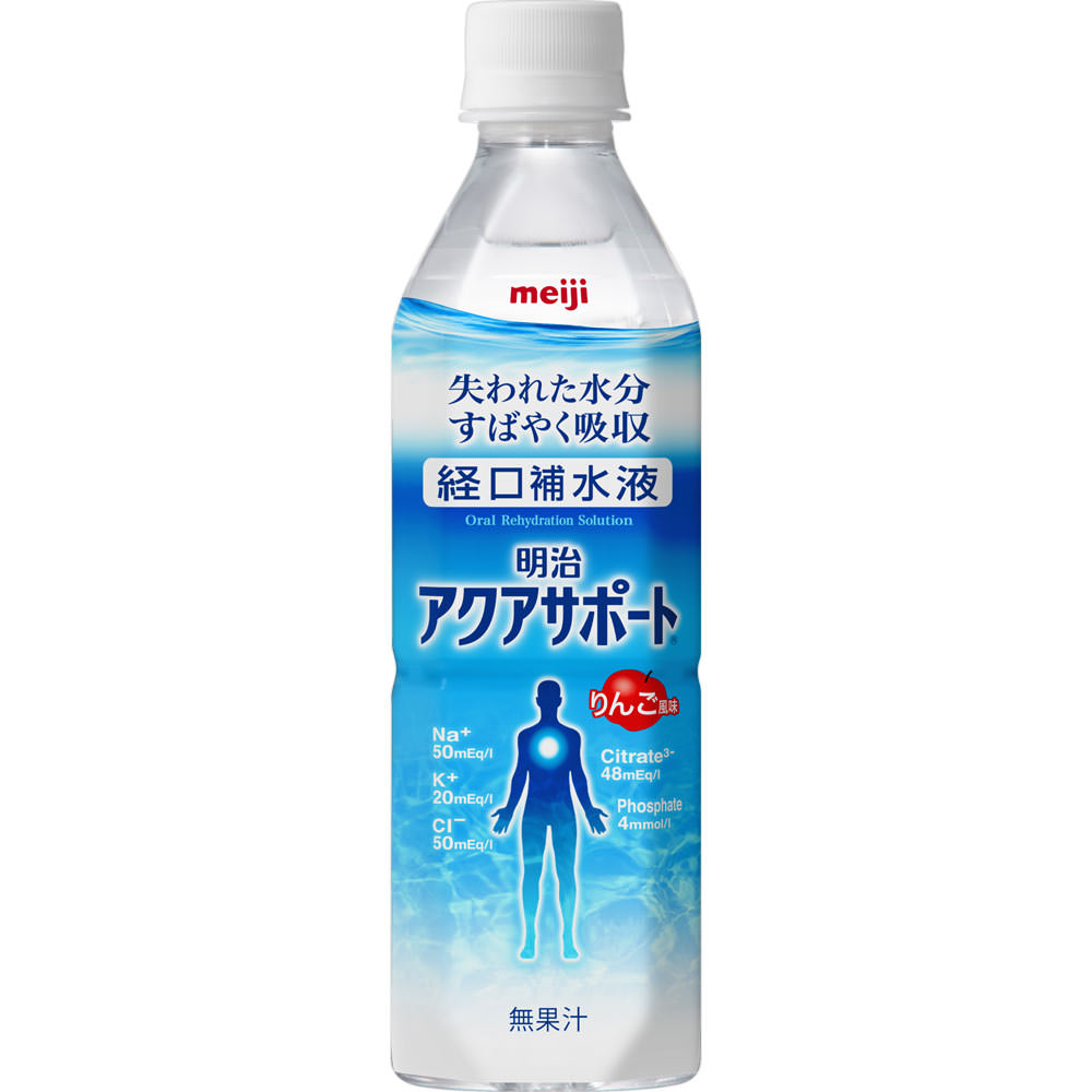 アクアサポートケース ５００ｍｌｘ２４本 明治（旧明治乳業）