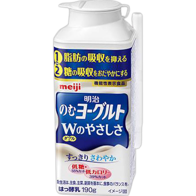 のむヨーグルトWのやさしさ １９０Ｇ 明治（旧明治乳業）