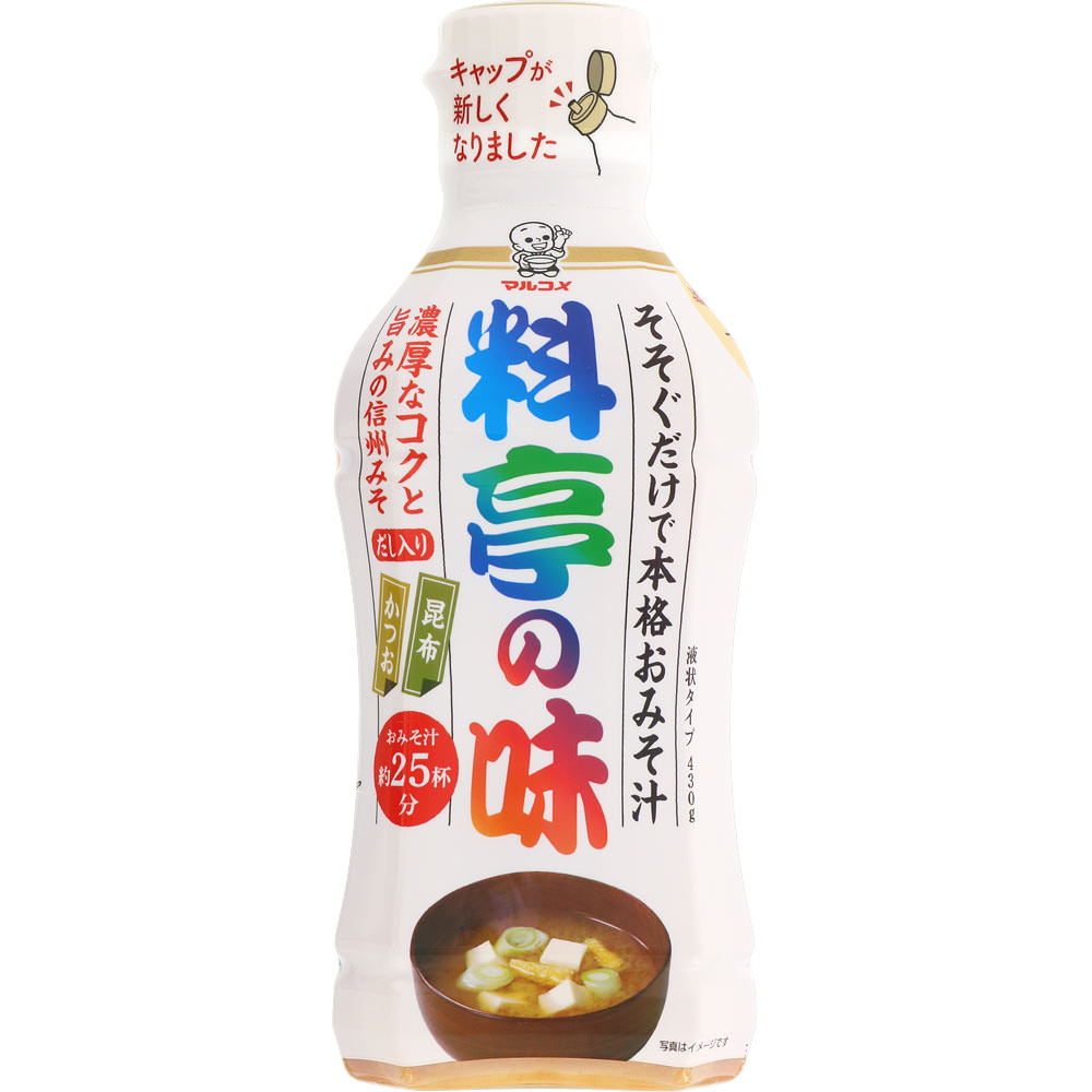液みそ 料亭の味 ４３０ｇ マルコメ