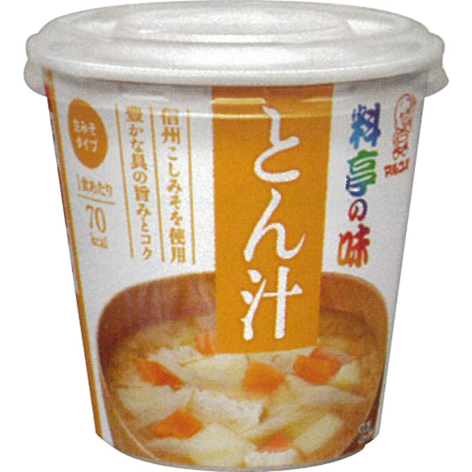 カップ 料亭の味 とん汁 １食 マルコメ