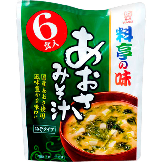 お徳用 料亭の味 あおさ ６食 マルコメ