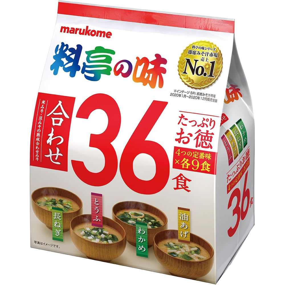 マルコメ　たっぷりお徳　料亭の味 ３６食 マルコメ
