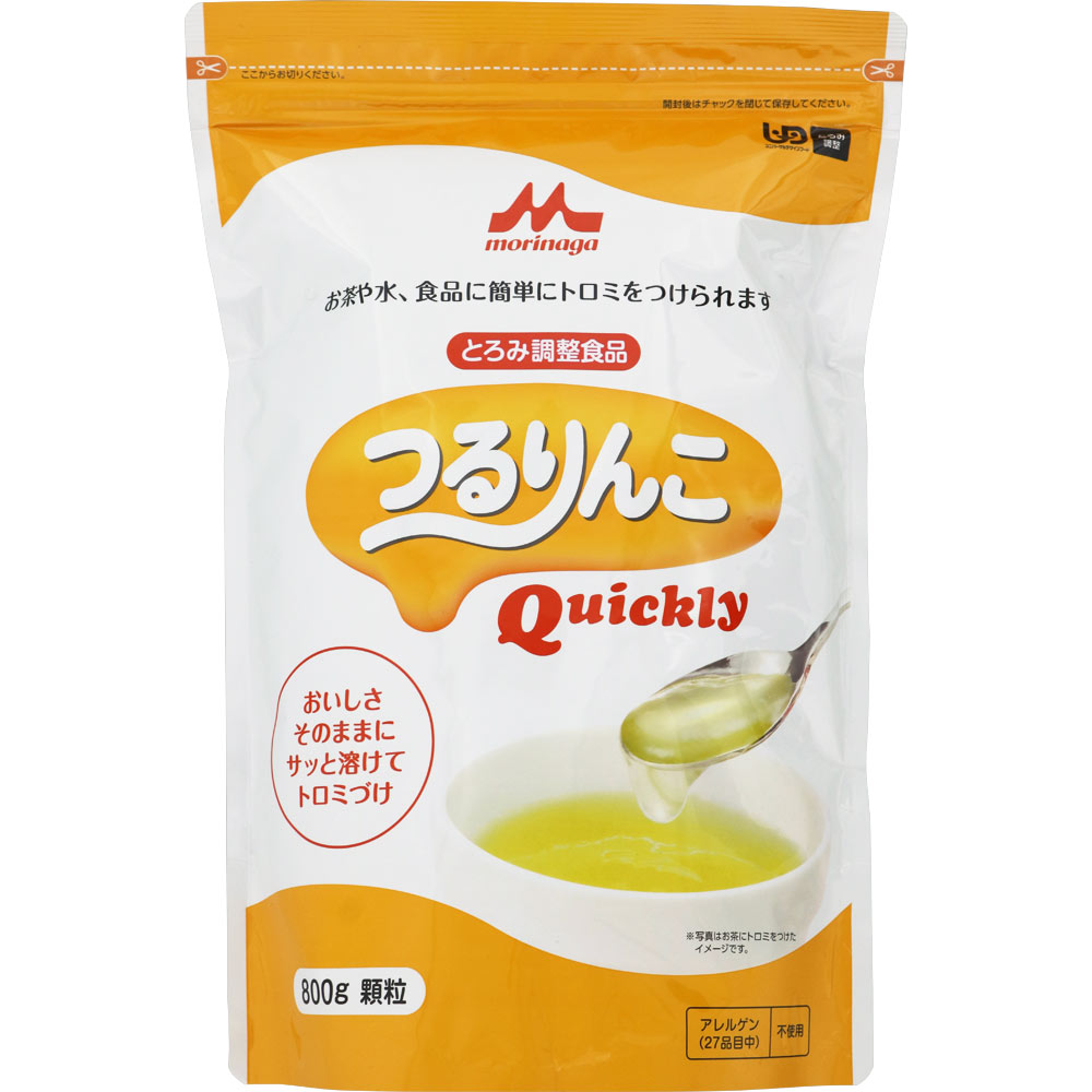 つるりんこ クイックリー とろみ調整食品 ８００ｇ 森永乳業