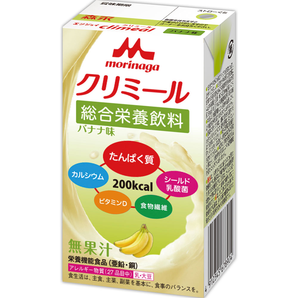 エンジョイクリミール バナナ味 ケース １２５ｍｌ×２４個 森永乳業
