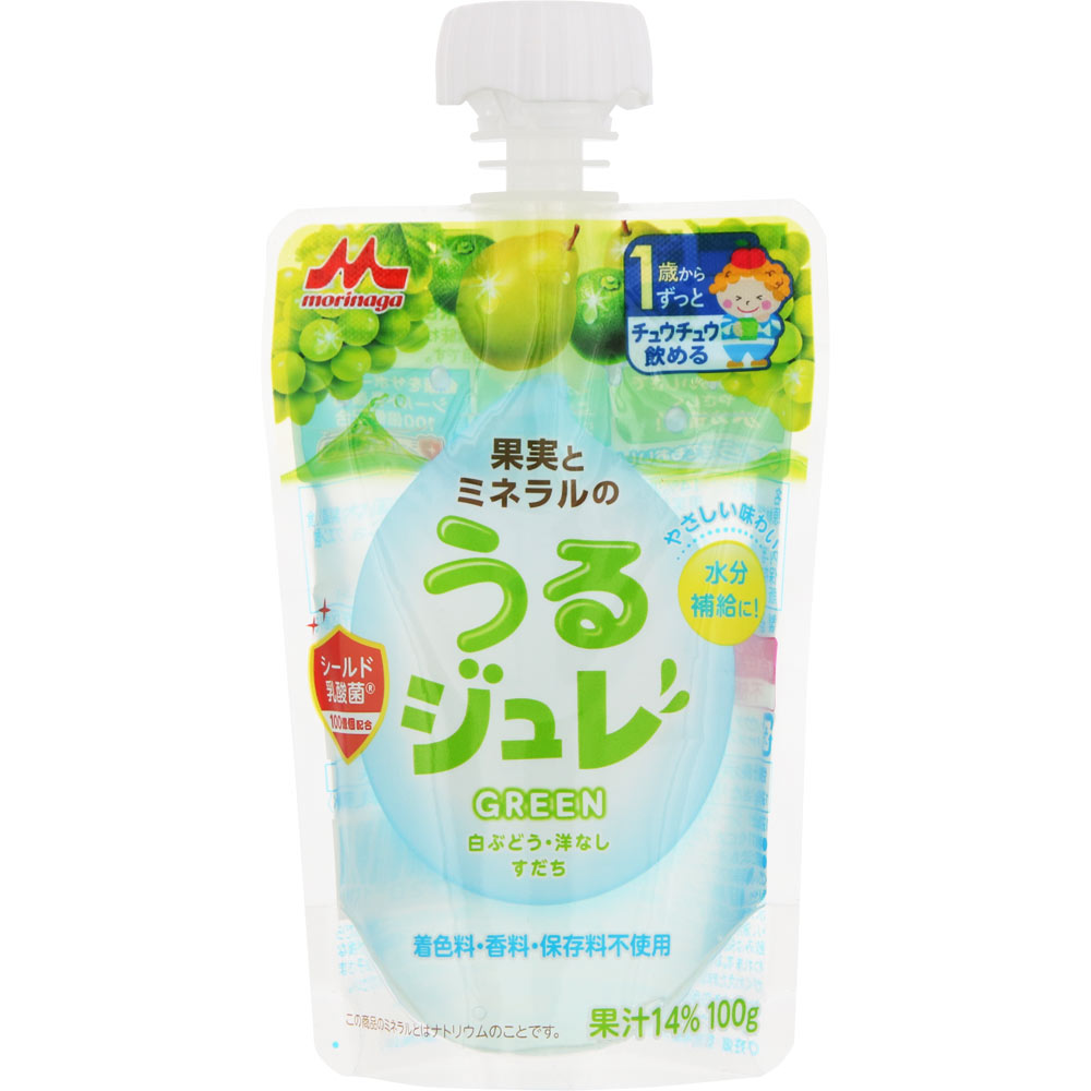 果実とミネラルのうるジュレ ＧＲＥＥＮ １００ｇ 森永乳業