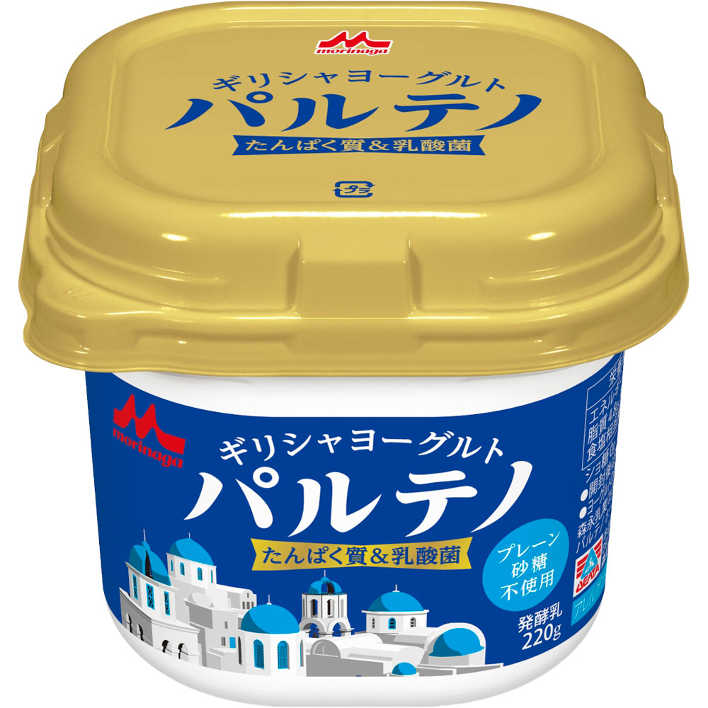 濃密ギリシャヨーグルト パルテノ プレーン砂糖不使用 ２２０ｇ 森永乳業