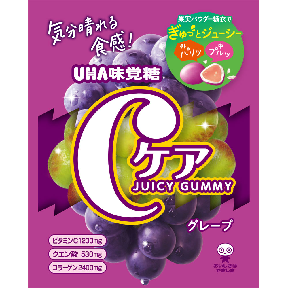 Ｃケア グレープ ３７ｇ ＵＨＡ味覚糖