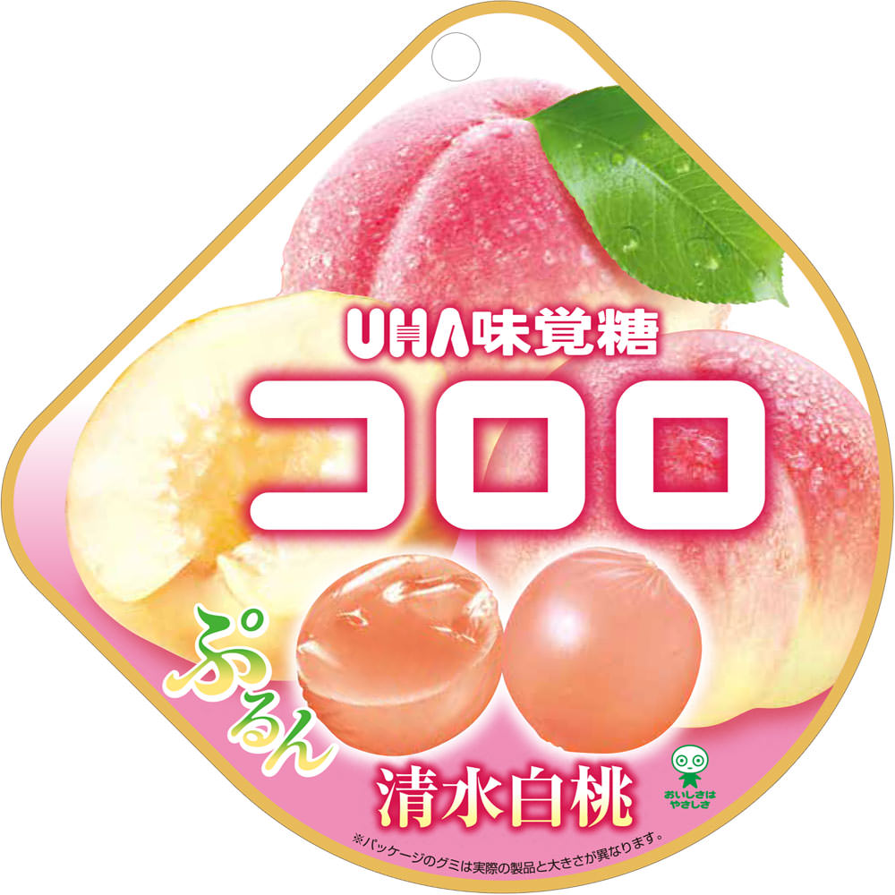 コロロ　清水白桃 ４０ｇ ＵＨＡ味覚糖