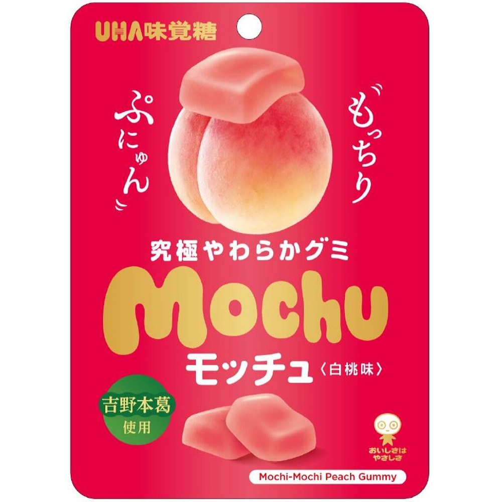 モッチュ　清水白桃 ４５ｇ ＵＨＡ味覚糖
