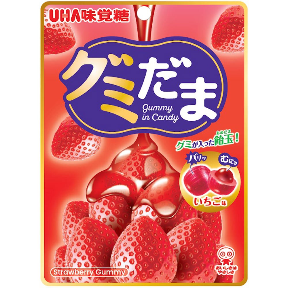 グミだま　いちご ５５ｇ ＵＨＡ味覚糖