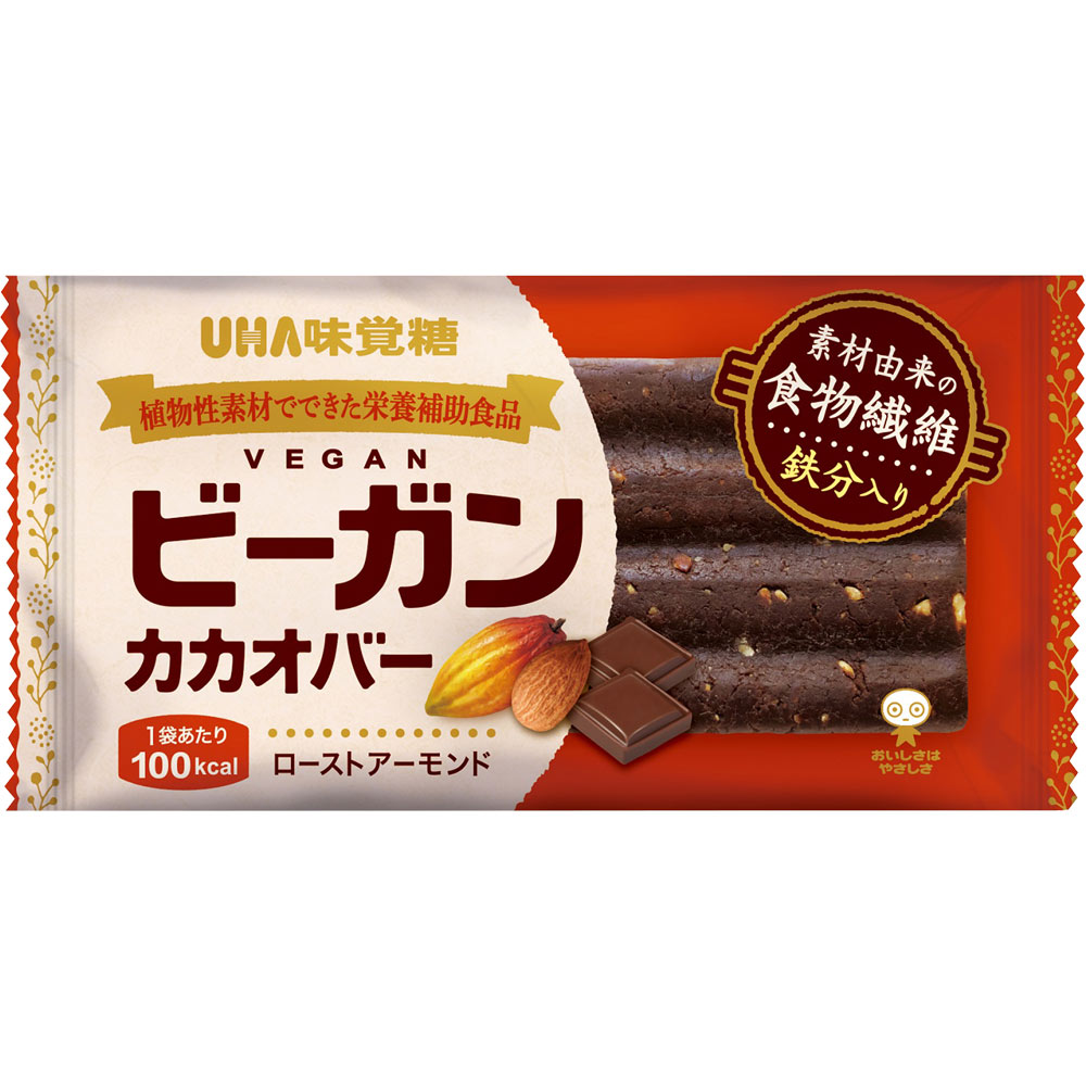 ビーガンカカオバー　ローストアーモンド １個 ＵＨＡ味覚糖
