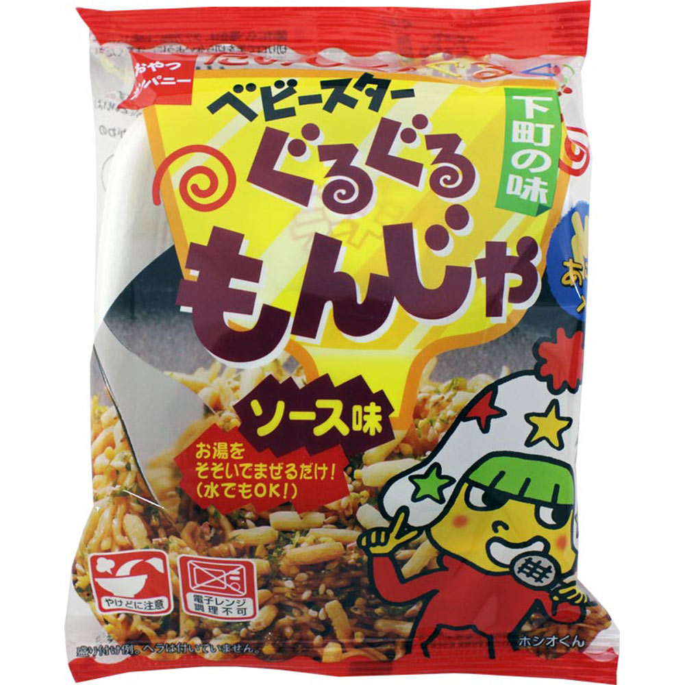 ベビースター ぐるぐるもんじゃ ソース味 ３６ｇ おやつカンパニー