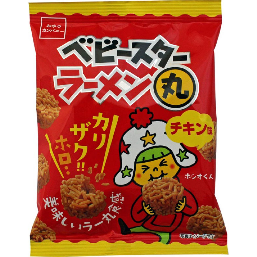 ベビースターラーメン丸 チキン味１Ｐ ２２ｇ おやつカンパニー
