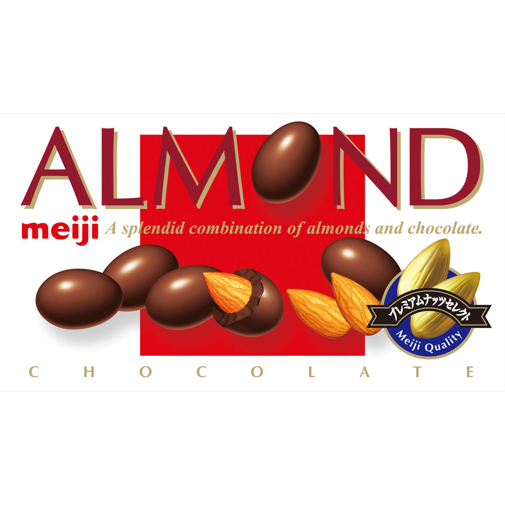 アーモンドチョコレート ７９ｇ 明治（旧明治製菓）