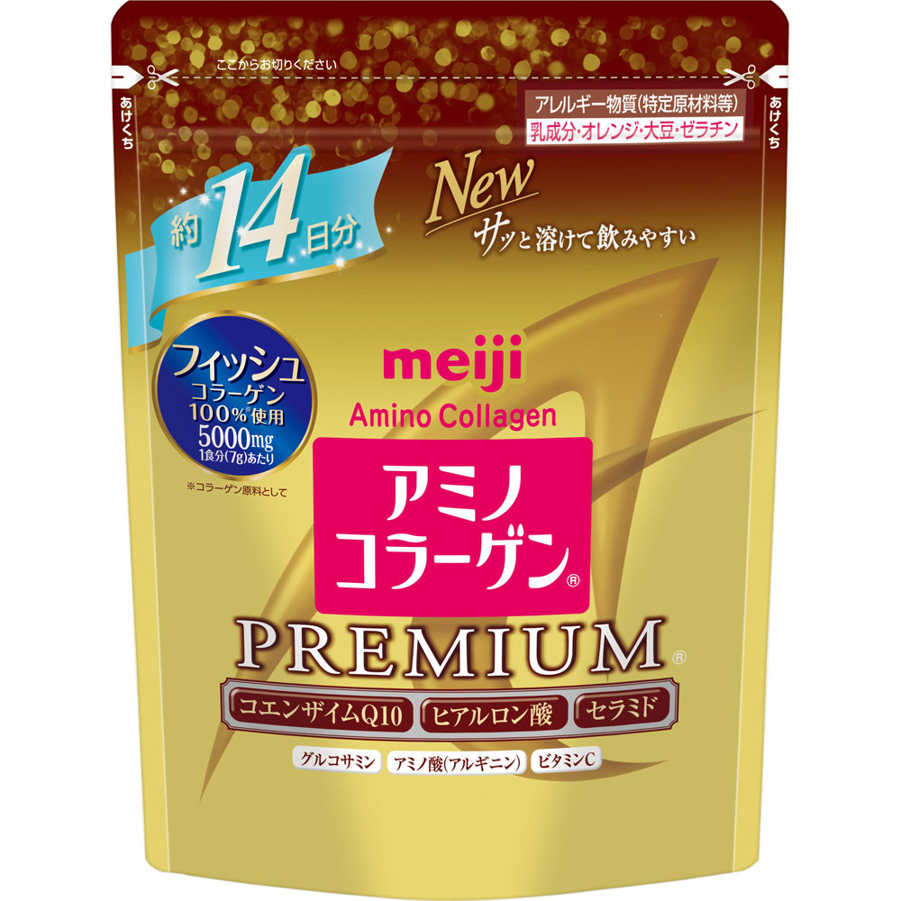アミノコラーゲン プレミアム １４日分 ９８ｇ 明治（旧明治製菓）