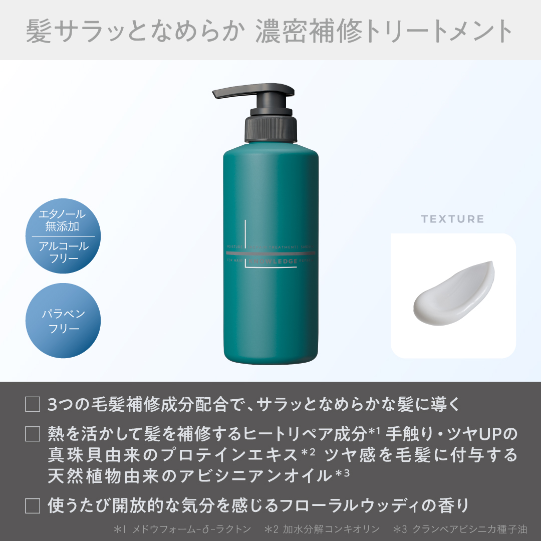 ナレッジ　リペアトリートメント　詰替え ３２０ｇ