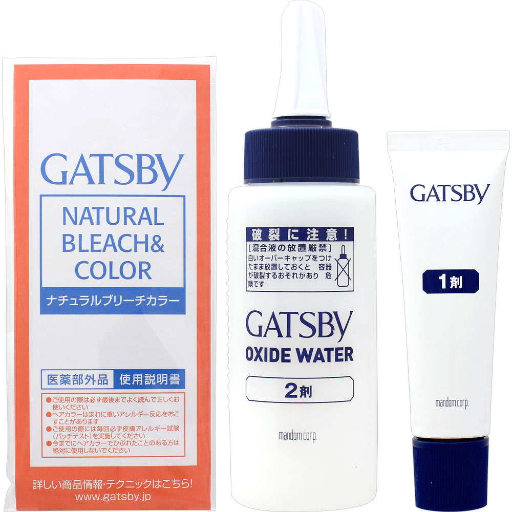 ギャツビー ナチュラルブリーチカラー クラシックモカ １組 マンダム (医薬部外品)