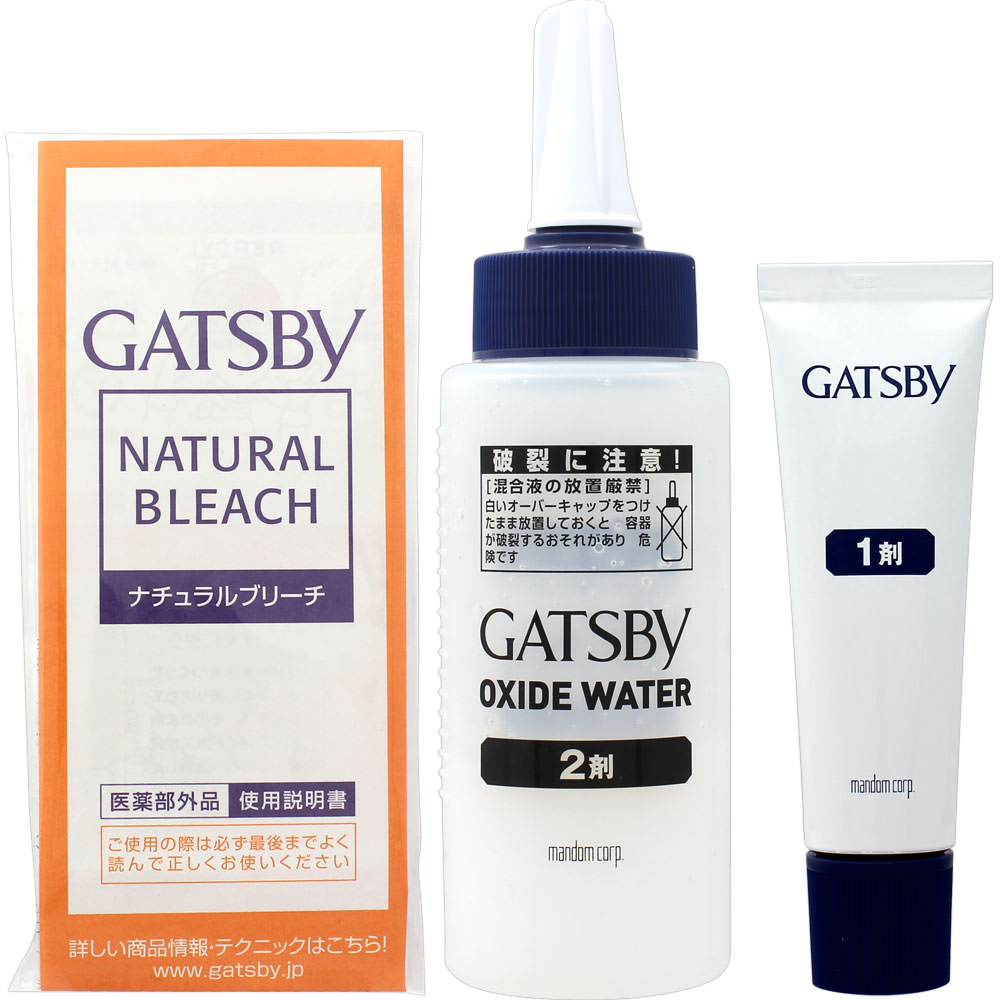 ギャツビー ナチュラルブリーチ １剤３５ｇ・２剤７０ｍｌ マンダム (医薬部外品)