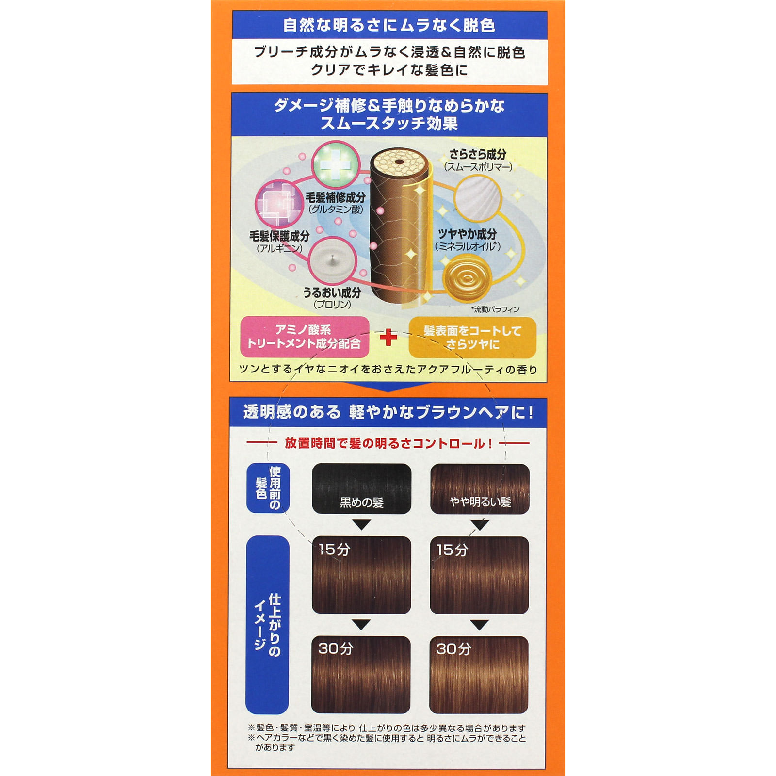 ギャツビー ナチュラルブリーチ １剤３５ｇ・２剤７０ｍｌ マンダム (医薬部外品)