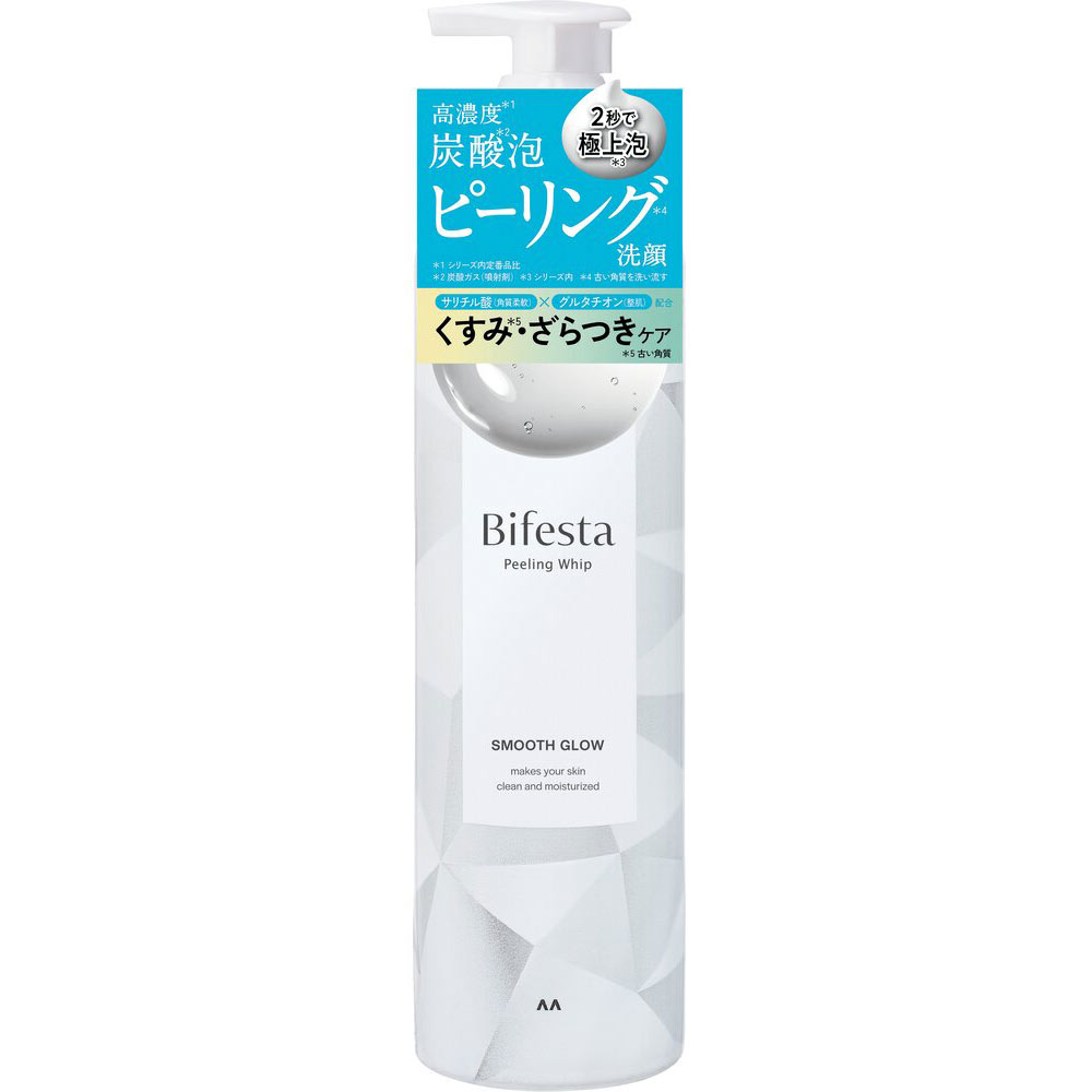 ビフェスタ 泡ピーリング洗顔スムースグロウ １６０ｇ マンダム