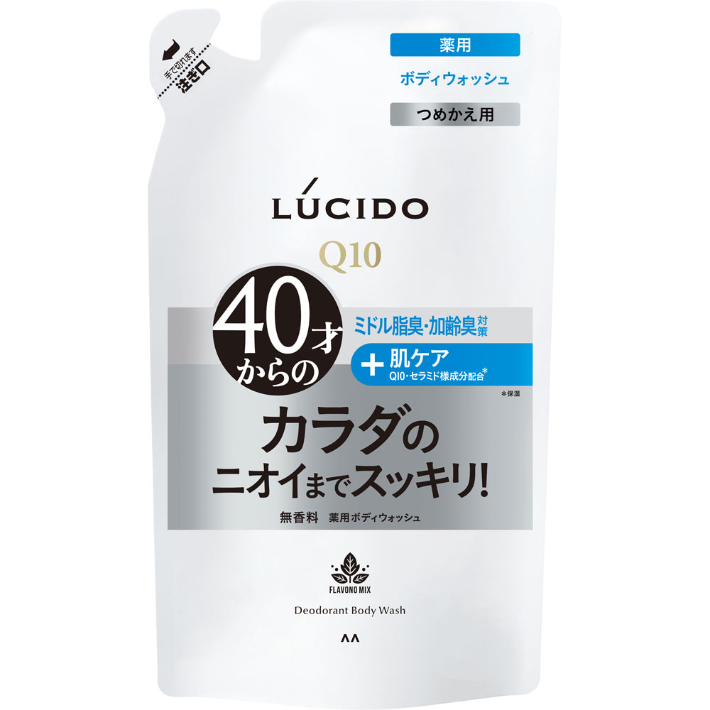 ルシード　薬用デオドラントボディウォッシュつめか ３８０ｍｌ マンダム (医薬部外品)