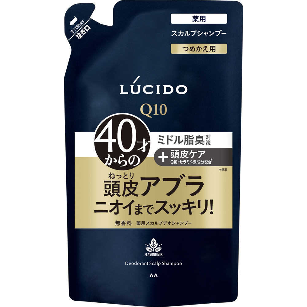 ルシード　薬用スカルプデオシャンプー　つめかえ用 ３８０ｍｌ マンダム (医薬部外品)