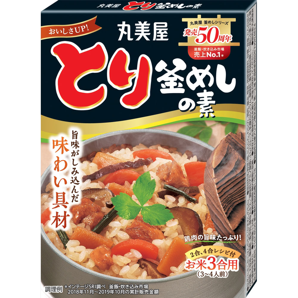 丸美屋食品工業 とり釜めしの素 １３４ｇ