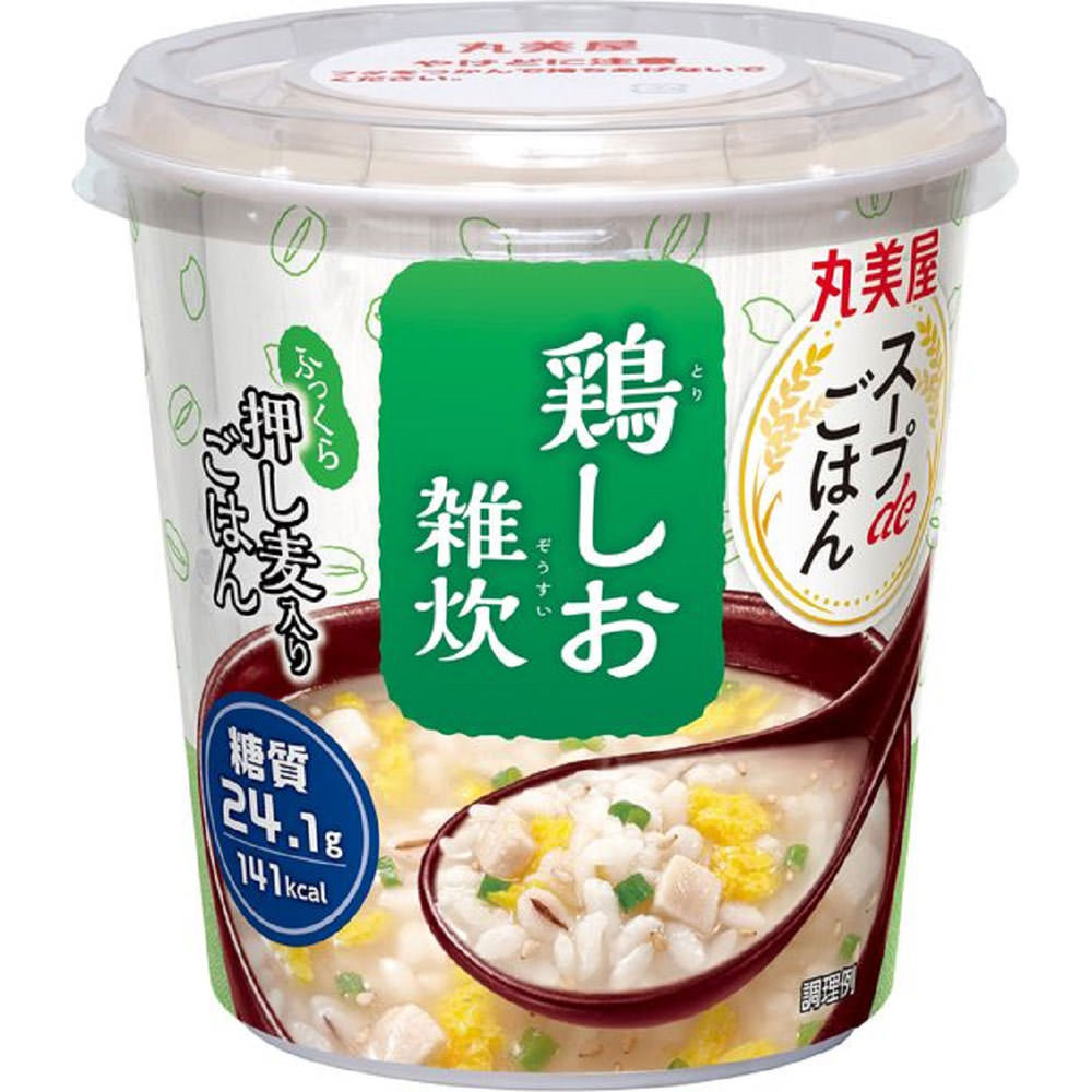 スープｄｅごはん 鶏しお雑炊 ７０．３ｇ 丸美屋食品工業