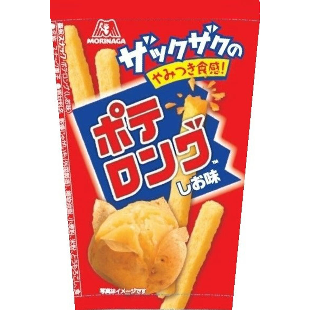 ポテロング（しお味） ４５ｇ 森永製菓