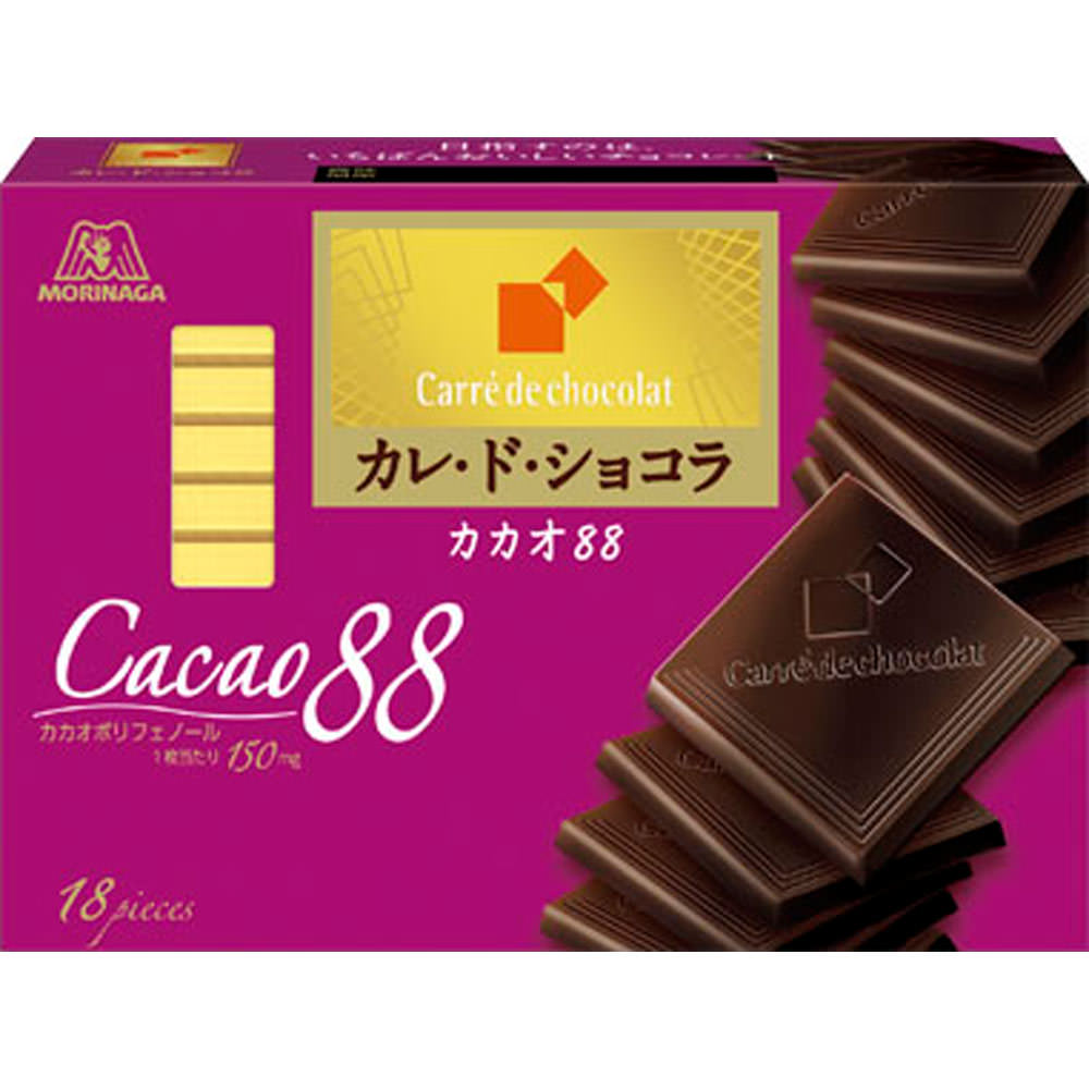 カレ・ド・ショコラ カカオ88 １８枚 森永製菓