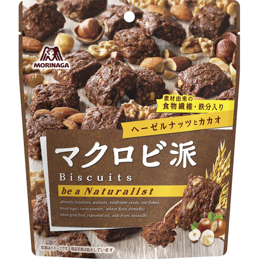 マクロビ派 ヘーゼルナッツとカカオ １００ｇ 森永製菓